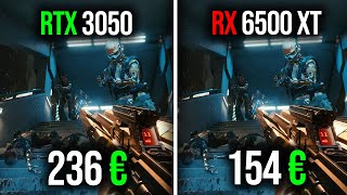 RTX 3050 vs RTX 6500 XT  Test in 8 Games [upl. by Kleeman414]