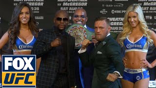 Conor McGregor vs Floyd Mayweather  FULL FINAL PRESS CONFERENCE [upl. by Hattie]