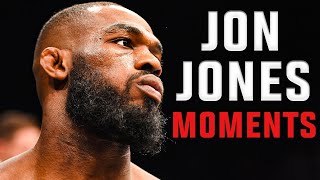 One Moment From Every Jon Jones Fight [upl. by Fee965]