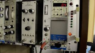 Plastic scintillator test setup [upl. by Eittel]