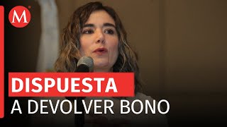 Consejera del INE devolvería su bono de 325 mil pesos si se usan en elecciones [upl. by Estele]