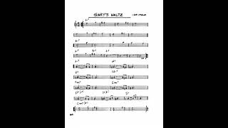 real book solo piano garys waltz aka garys theme Gary McFarland [upl. by Ecirbaf]