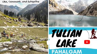 12 hrs Tulian Lake Trek  Pahalgam  October [upl. by Smiley]