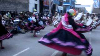 Asociación Juvenil de Sikuris y Zampoñas WAYRA MARKA en Carnavales de Juliaca [upl. by Forbes]