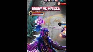 BRODY VS MELISSA💀 MLBB mlbbshorts shortsviral mlbbcreatorcamp [upl. by Lrad990]