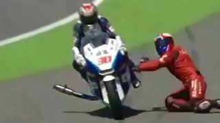 CRASH MOTO GP  Kecelakaan MOTOR GP paling sadis [upl. by Elletnuahc]