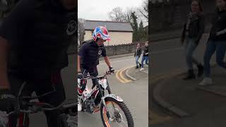 Montesa Repsol showroomyard workshop try out 💪 Wheelies bouncing team jump wannabe tonibou [upl. by Dahij960]