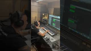 RAF Camora produziert Anthrazit Forever Tour 2024 Intro im Studio [upl. by Treulich]