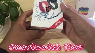 T600 smartwatch unboxing review tutorial smartwatch t600 [upl. by Thedric589]