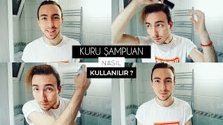 KURU ŞAMPUAN NASIL KULLANILIR [upl. by Tatia831]