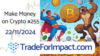 Make money on crypto 255 100k BTC Starts It 😱🙌🤝🤑 trading bitcoin [upl. by Augustine]