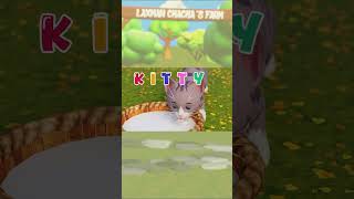 🐈‍⬛ BINGO Song  Learn farm animals and animal sounds Nursery Rhymes and Songs for Kids  KikooClub [upl. by Dareen105]