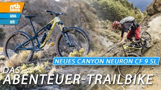 Canyon Neuron 2023 Test Das ultimative Mountainbike in Aktion  TrailBikeAbenteuer [upl. by Eenert]