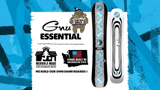 20232024 ESSENTAIL SERVICE  GNU SNOWBOARD [upl. by Balac]