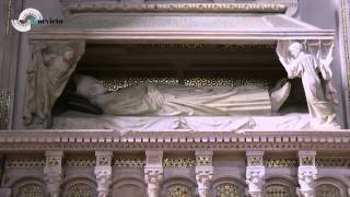 Orvieto Il monumento al Cardinale Guglielmo de Braye [upl. by Jerad348]