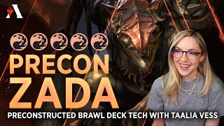 NEW MTG ARENA PRECON  Zada Hedron Grinder  Brawl Deck Tech with TaaliaVess  MTG ARENA [upl. by Htiekram]