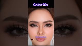 Power of contour ytshorts makeuptutorial contourhacks nishachoudharyfashion fashiontrends [upl. by Jentoft]