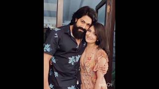 Yash with radhika pandit 🥰edit viralvideo trending cute rockey south subscribe like [upl. by Yllen898]