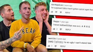 Reacting To Our HATE Comments personal [upl. by Asselim]