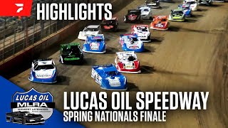 MLRA Spring Nationals Finale at Lucas Oil Speedway 41324  Highlights [upl. by Manbahs]