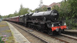 45690 Leander  The Coast to Coast Express  16th September 2023 [upl. by Ingaberg]