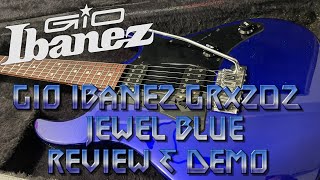 Gio Ibanez GRX20Z Review And Demo [upl. by Uriiah740]