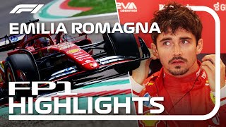 FP1 Highlights  2024 Emilia Romagna Grand Prix [upl. by Suhpoelc370]