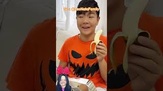 PISANG KASIH SAYANG 😅⁉️ LeoNataFamily shorts funny dubbing [upl. by Ybor]