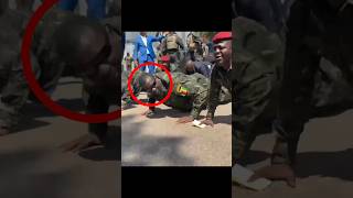 Mamadi Doumbouya fait des pompes dans les rues de Conakry [upl. by Olethea]