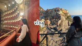 vlog in Italian allOpera foto nel centro di Roma toccata e fuga alle Cinque Terre sub [upl. by Raimondo570]