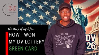 How I Won My DV Lottery GREEN CARD [upl. by Vez]