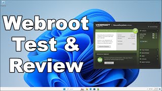 Webroot Antivirus Test amp Review 2024  Antivirus Security Review  Max Security Test [upl. by Nayra]