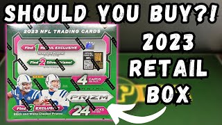 SHOULD YOU BUY 2023 Panini Prizm Football Retail Box Review [upl. by Livingston120]