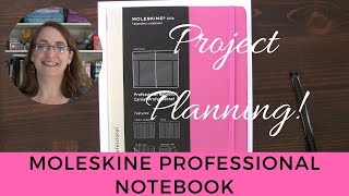 Moleskine Professional Notebook for Project Planning [upl. by Enirehs869]