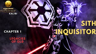 STAR WARS The Old Republic Sith Inquisitor ★ THE MOVIE – Chapter 1  Legacies of Old Light Side [upl. by Aihtela]