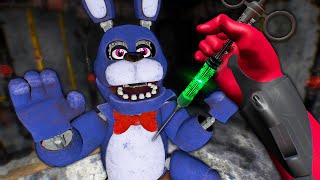 Trying NEW Experiments on FNAF Animatronics  Boneworks VR Multiplayer [upl. by Sarat]