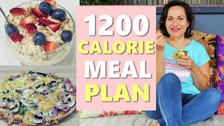 1200 Calorie Meal Plan To Lose Weight Fast Healthy amp Delicious [upl. by Judon359]