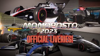 OFFICIAL LIVERIES IN MONOPOSTO 2023 [upl. by Gyimah]