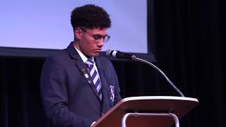 SHC Leavers 2022  Head Boy Speech [upl. by Aynatan]