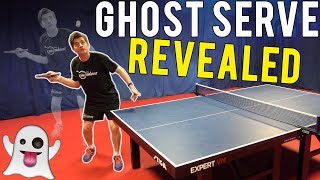 3 Steps To Master The Backspin GHOST SERVE  Table Tennis [upl. by Castle]