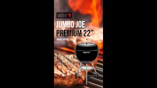 El mejor asador Weber Jumbo Joe Premium 22 [upl. by Capps]