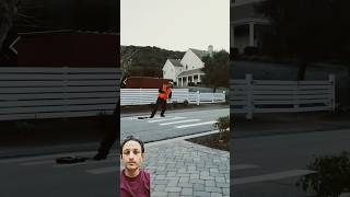 Crossing the Most Dangerous Crosswalk comedy funny viralshorts [upl. by Arek]