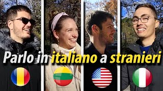 Chi sa lo SPAGNOLO capisce LITALIANO Esperimento a Madrid [upl. by Attenrev693]