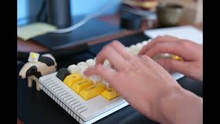 Gateron Milky Yellow Pro sound test [upl. by Zere]