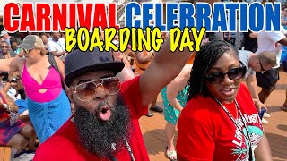 Carnival Celebration 2024 Group Cruise Embarkation Day [upl. by Sitruc42]