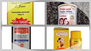 Comment mélanger les acides de fruitpiment doux teint bananeavec son lait eclaircissant [upl. by Anavlys301]