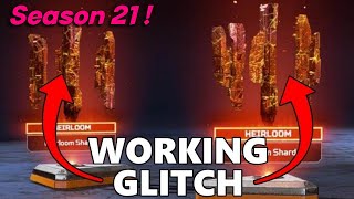 NEW APEX LEGENDS FREE HEIRLOOM GLITCH SEASON 21 [upl. by Attesoj]