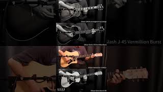 Gibson 1960 hummingbird VS Slash J45 VS GWriter VS G00 shortsvideo parsonsbandclub parsonsmusic [upl. by Ashleigh421]