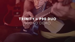 Trinity by Relish Demo feat Blind Boy Devita with Relish P90 Pickups [upl. by Guthrie218]