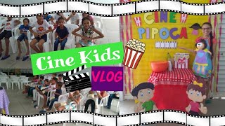 VLOG CINE KIDS  decoração e limpeza  Tia Gabi [upl. by Kramer]